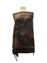 Dark Brown Pashmina Scarf