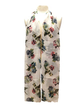 Floral Print Scarf - Petunias