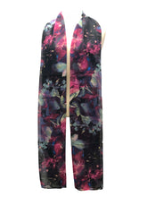 Floral Print Scarf - Twilight