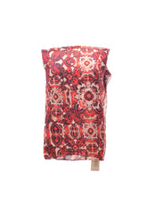 Burnt Orange Print Scarf