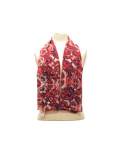 Burnt Orange Print Scarf